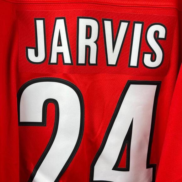 Carolina Hurricanes Seth Jarvis #24 Fanatics Breakaway Home Jersey 3XL Red NHL - Picture 2 of 9